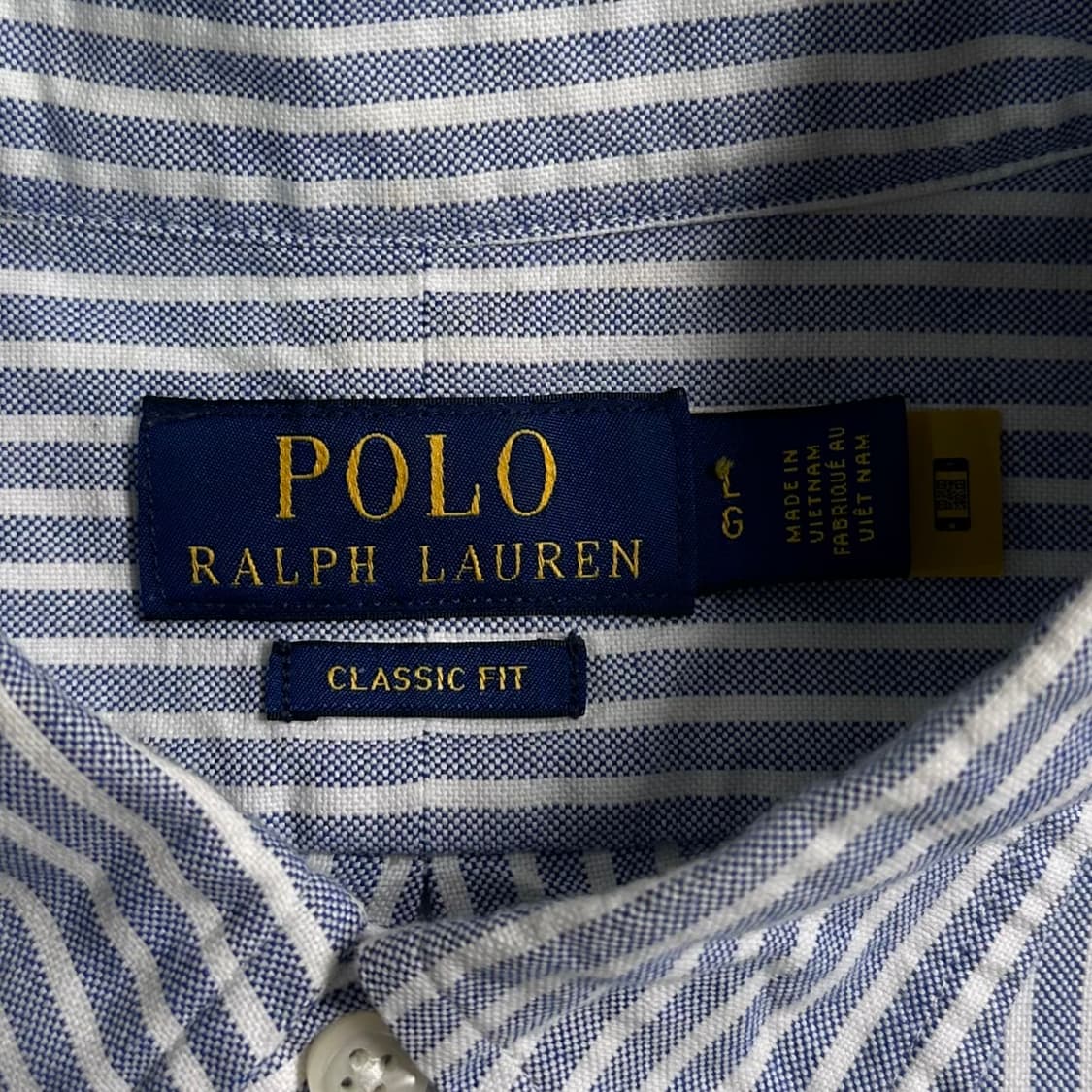 폴로 랄프로렌 클래식 핏 스트라이프 옥스포드 셔츠 상품이미지5