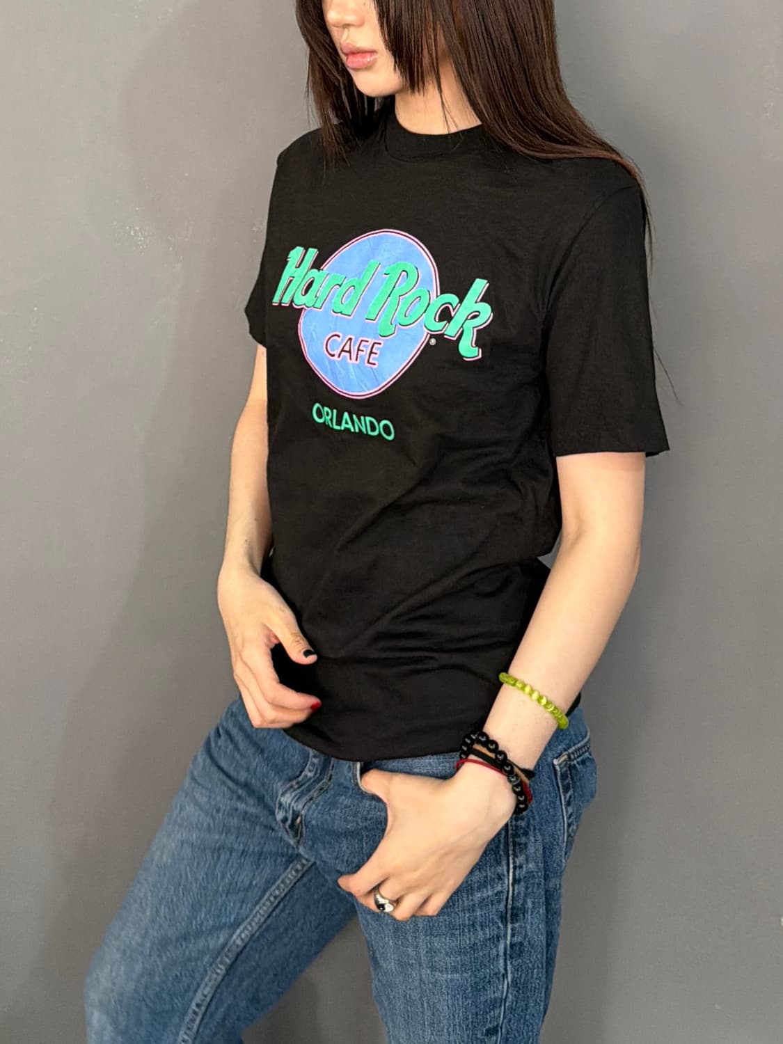 90's MADE IN USA 🇺🇸  하드락 반팔 상품이미지2