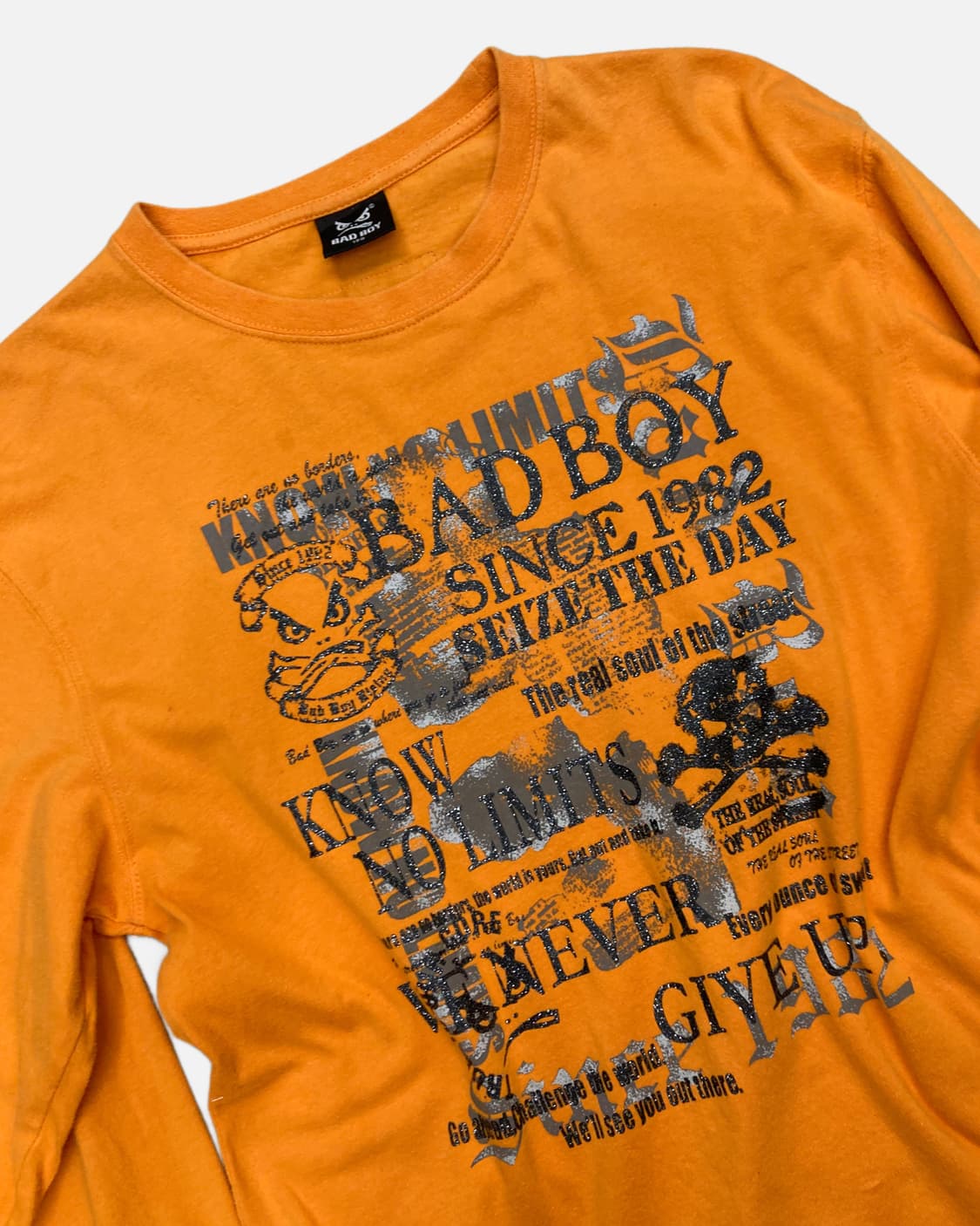 BAD BOY glitter grunge printing t 상품이미지3