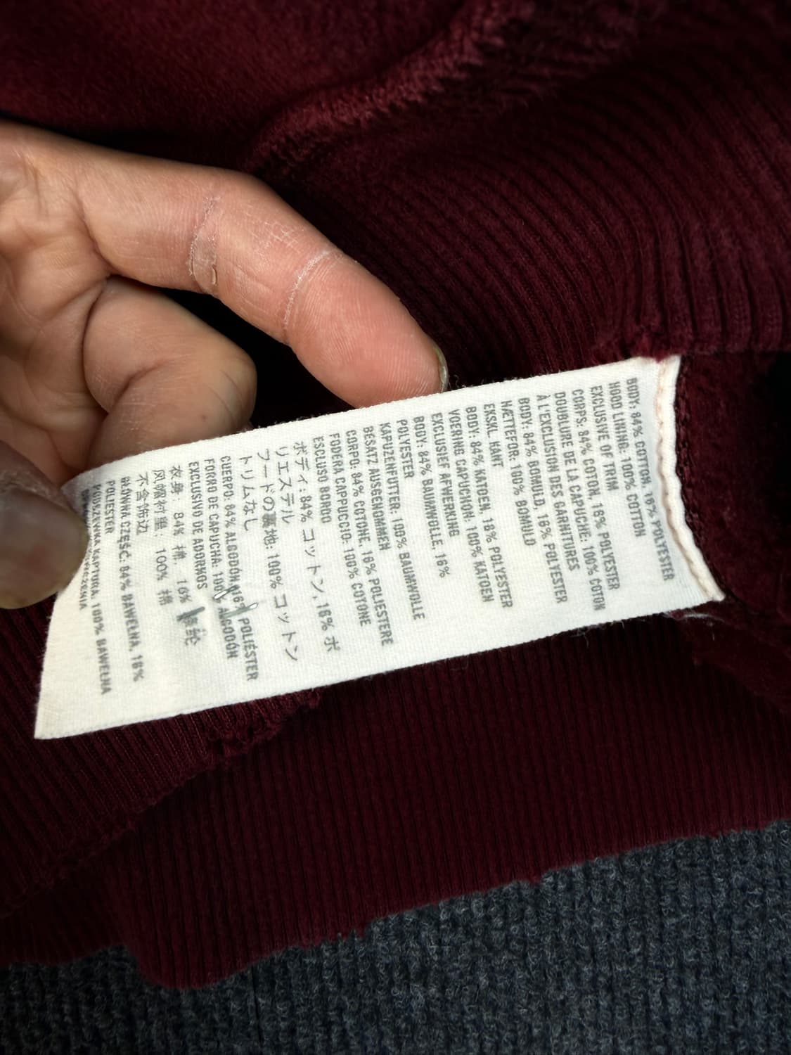 아베크롬비 패치 후드집업 상품이미지5