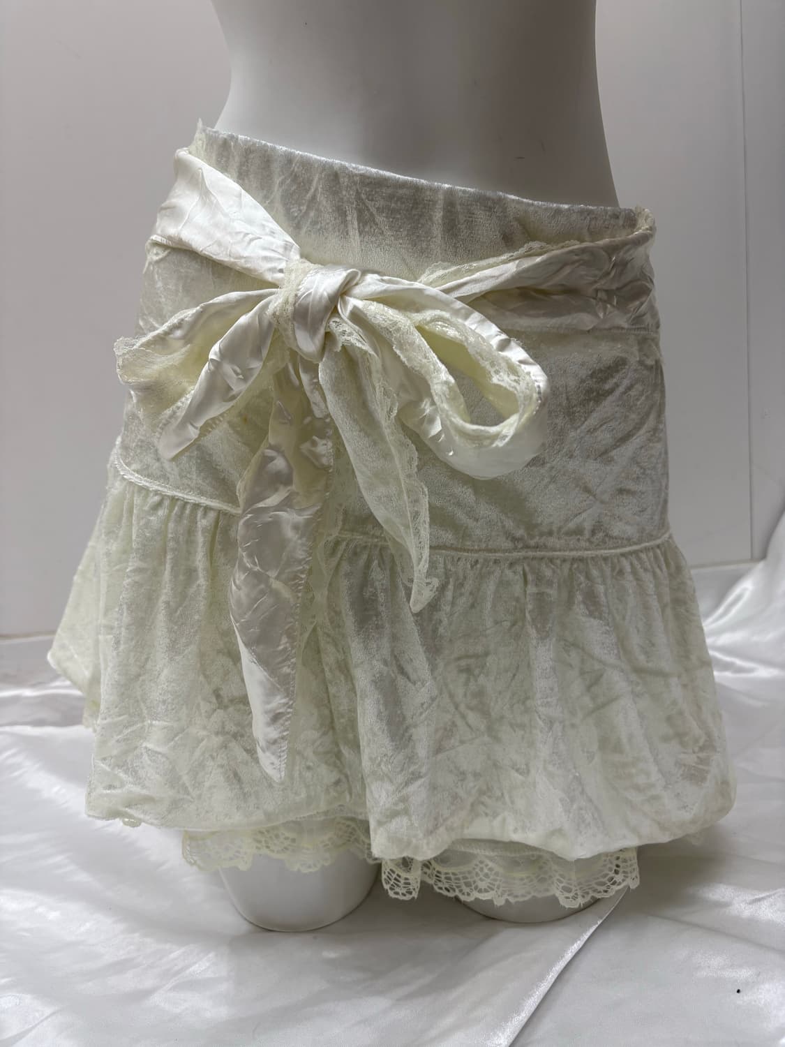 Tralala 벨벳 스커트 상품이미지1