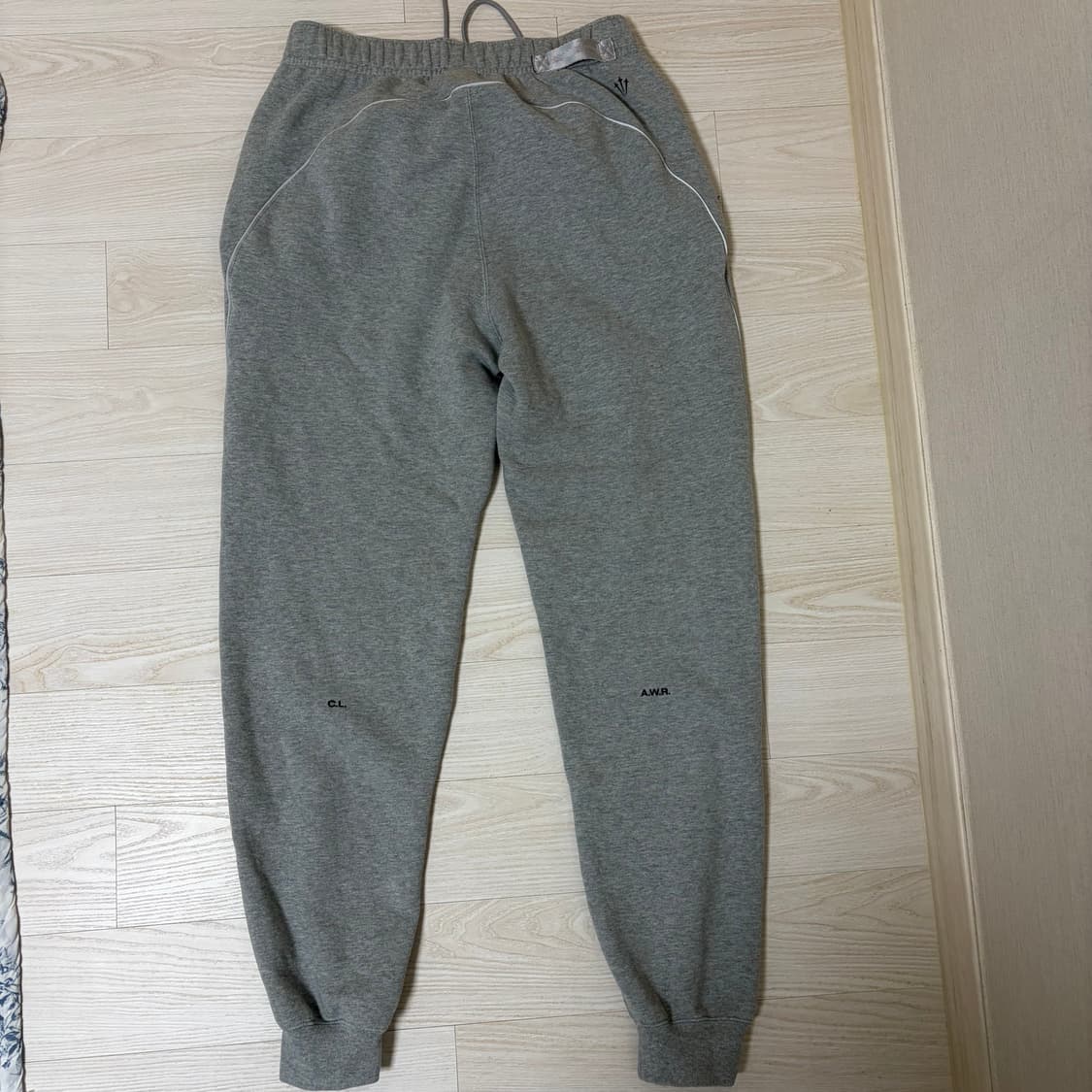 나이키 녹타 플리스 후드, 팬츠 셋업 m 그레이 상품이미지5