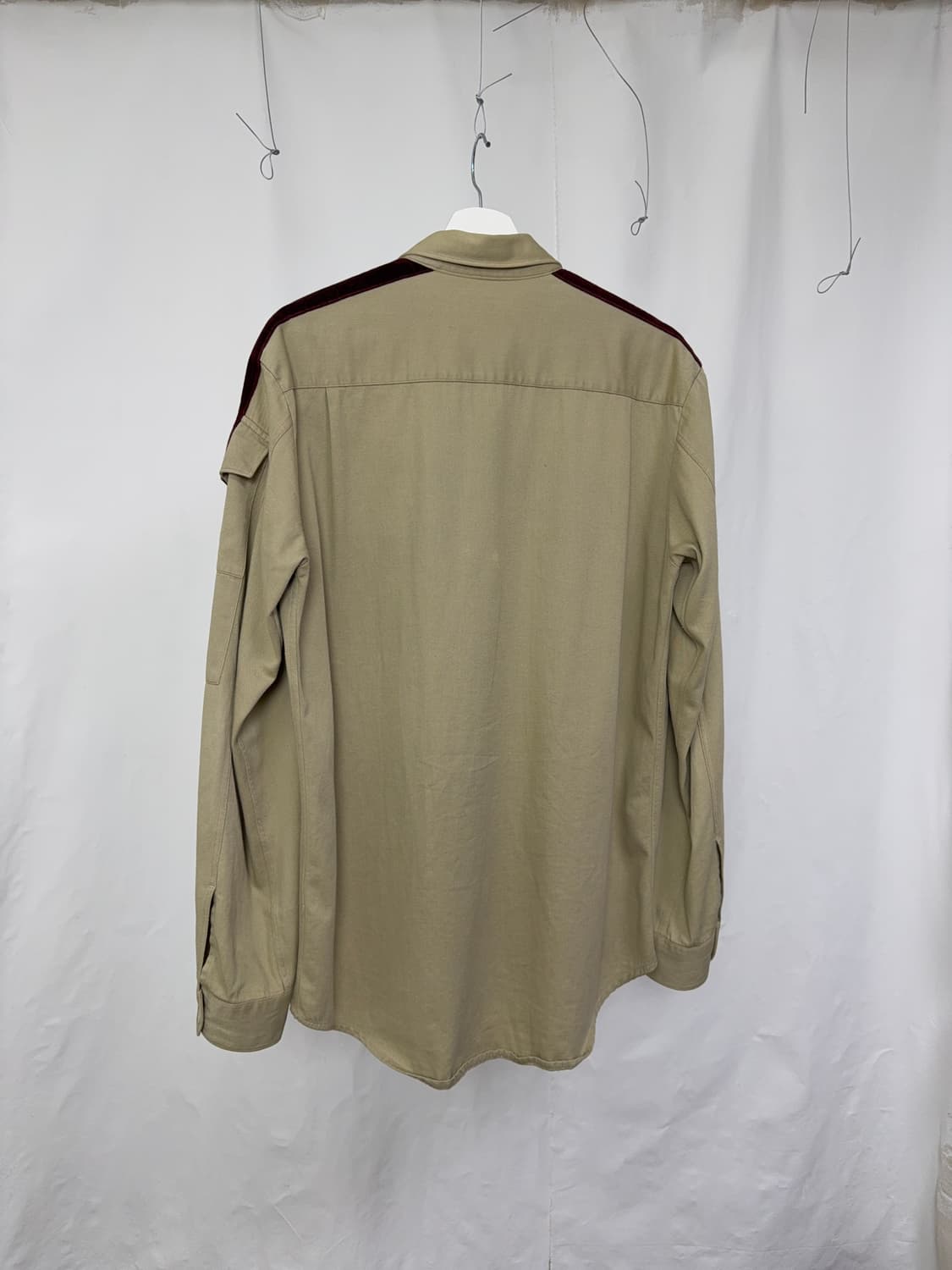Helmut lang 1997 velvet line shirt 상품이미지5