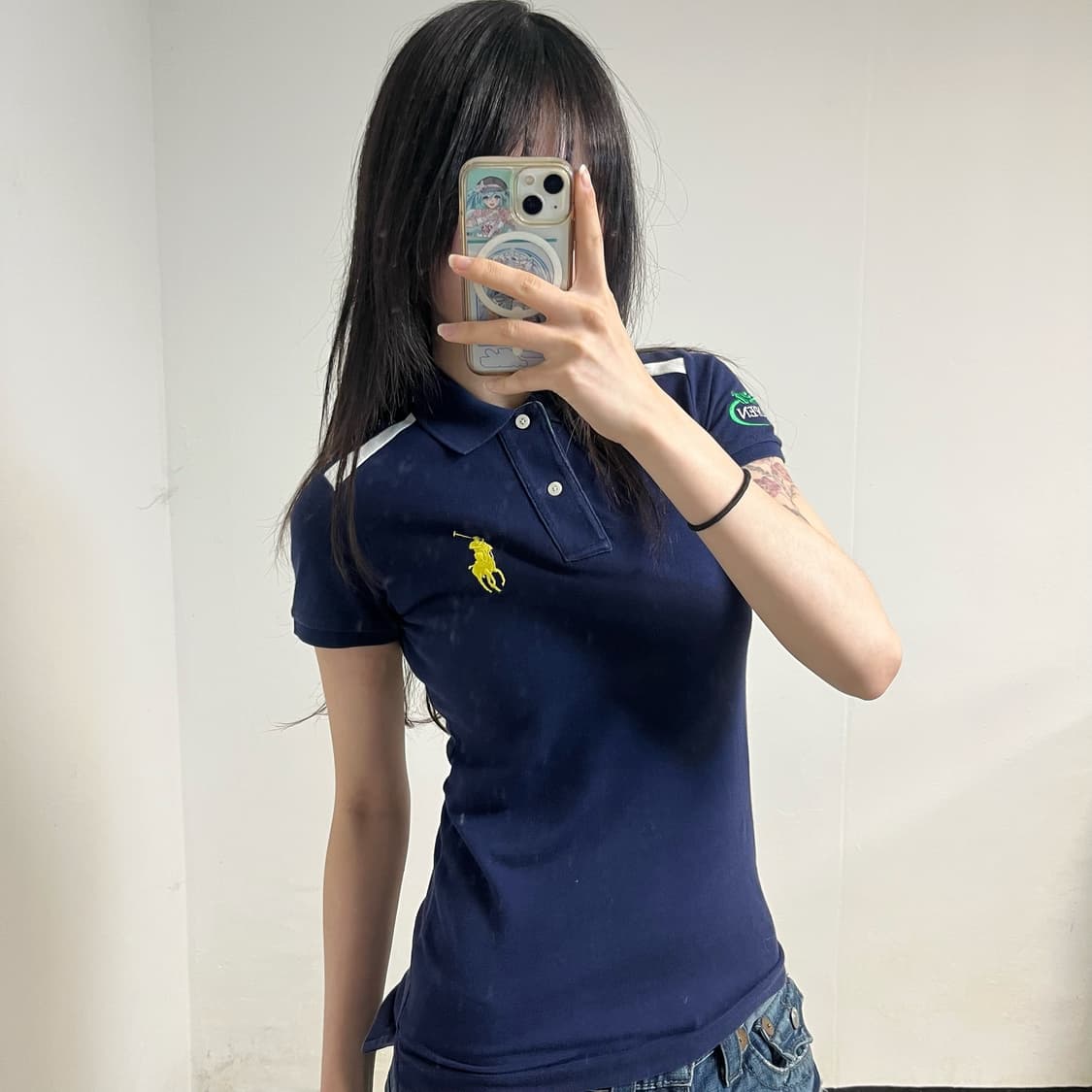 Polo Ralph Lauren Navy Big Pony Collar T 상품이미지2