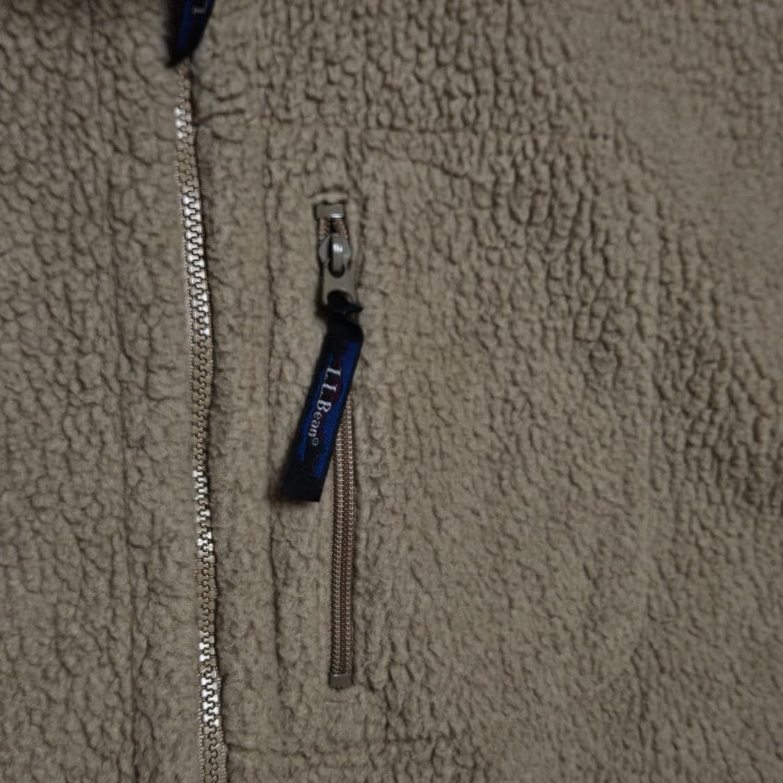 90s LL Bean 플리스 딥파일 집업(XL~2XL) 상품이미지2