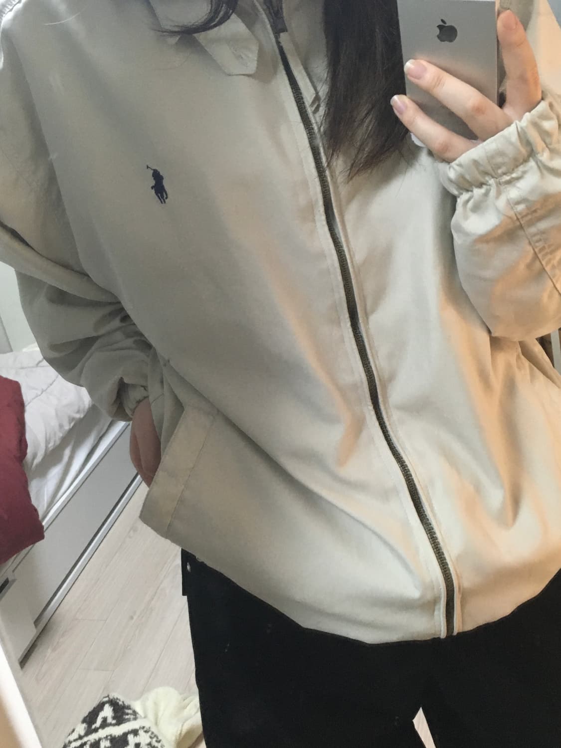 Polo 폴로 베이지 바람막이 집업 상품이미지2