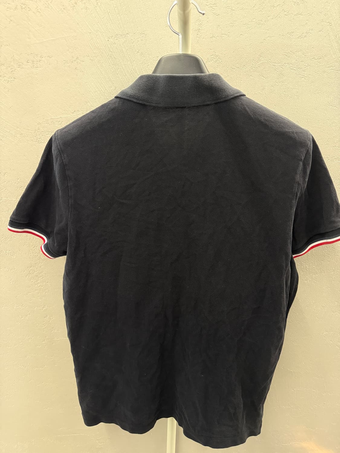 몽클레어 정품 로고 폴로 셔츠 블랙 L 상품이미지3