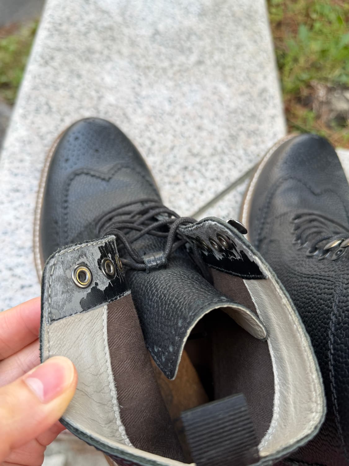 Clarks 클락스 몽마트 윙팁 레더 부츠 상품이미지8