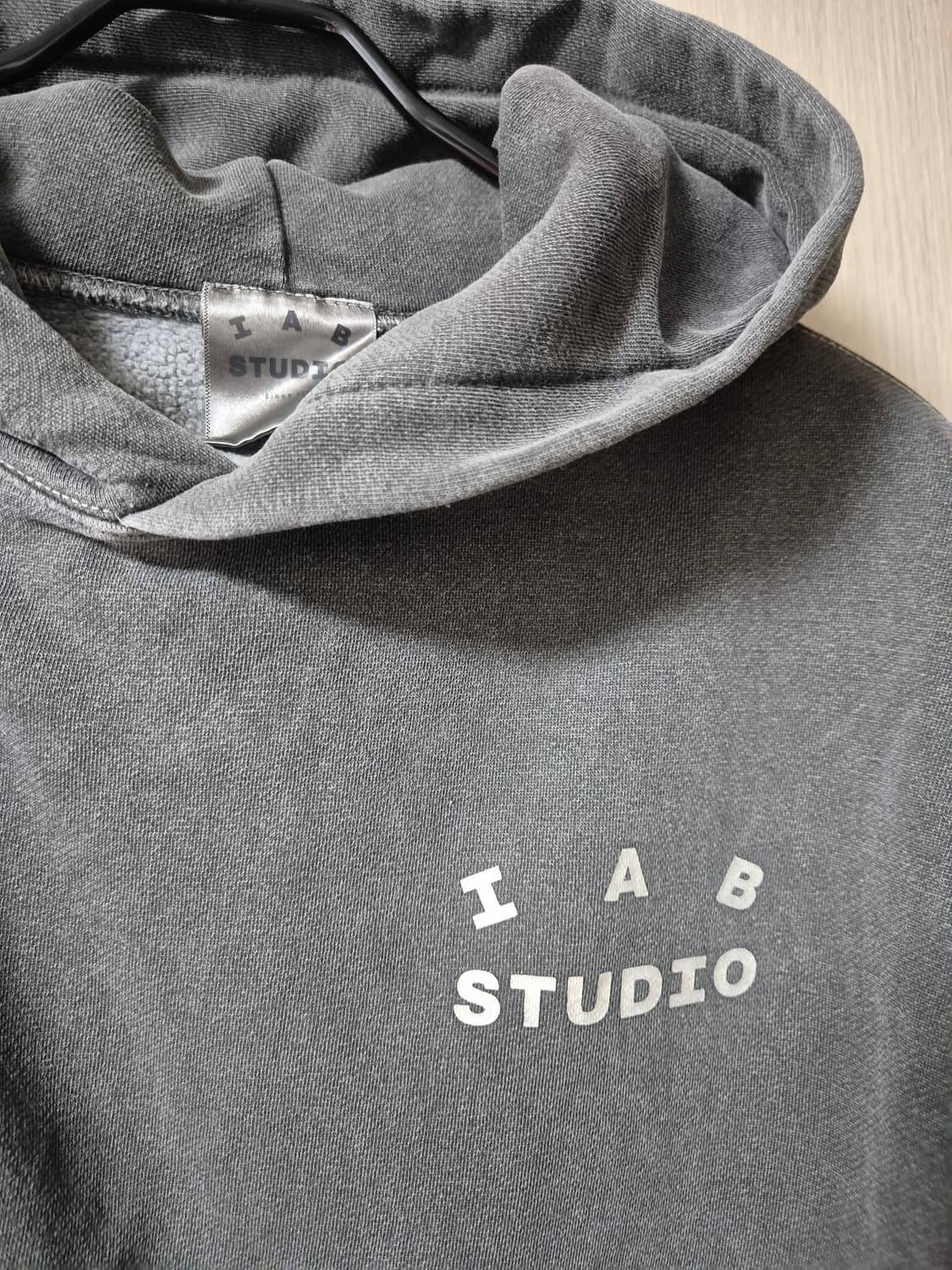 (정품) 아이앱 스튜디오 피그먼트 후드티 후드맨투맨 M 상품이미지3