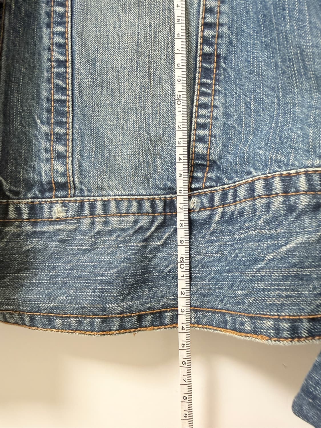 💙캘빈클라인 Calvin Klein 데님자켓 XL / 빈티지 워싱 청자 상품이미지9