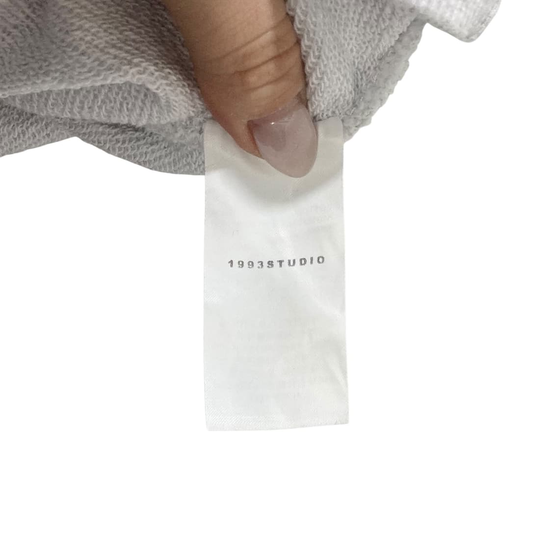 1993 스튜디오 사이드라인 멜란지 브이넥 맨투맨 상품이미지4