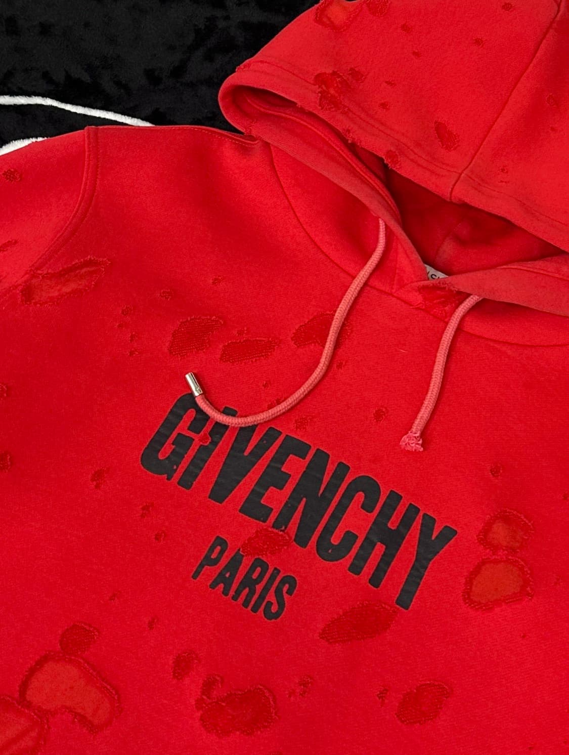 지방시 디스트로이드  디테일 후드 M 상품이미지2