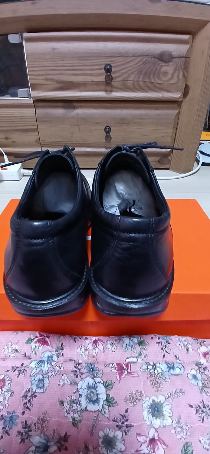 제옥스(GEOX) 남성용 블랙 드레스 슈즈(EU43,약275mm)  상품이미지3