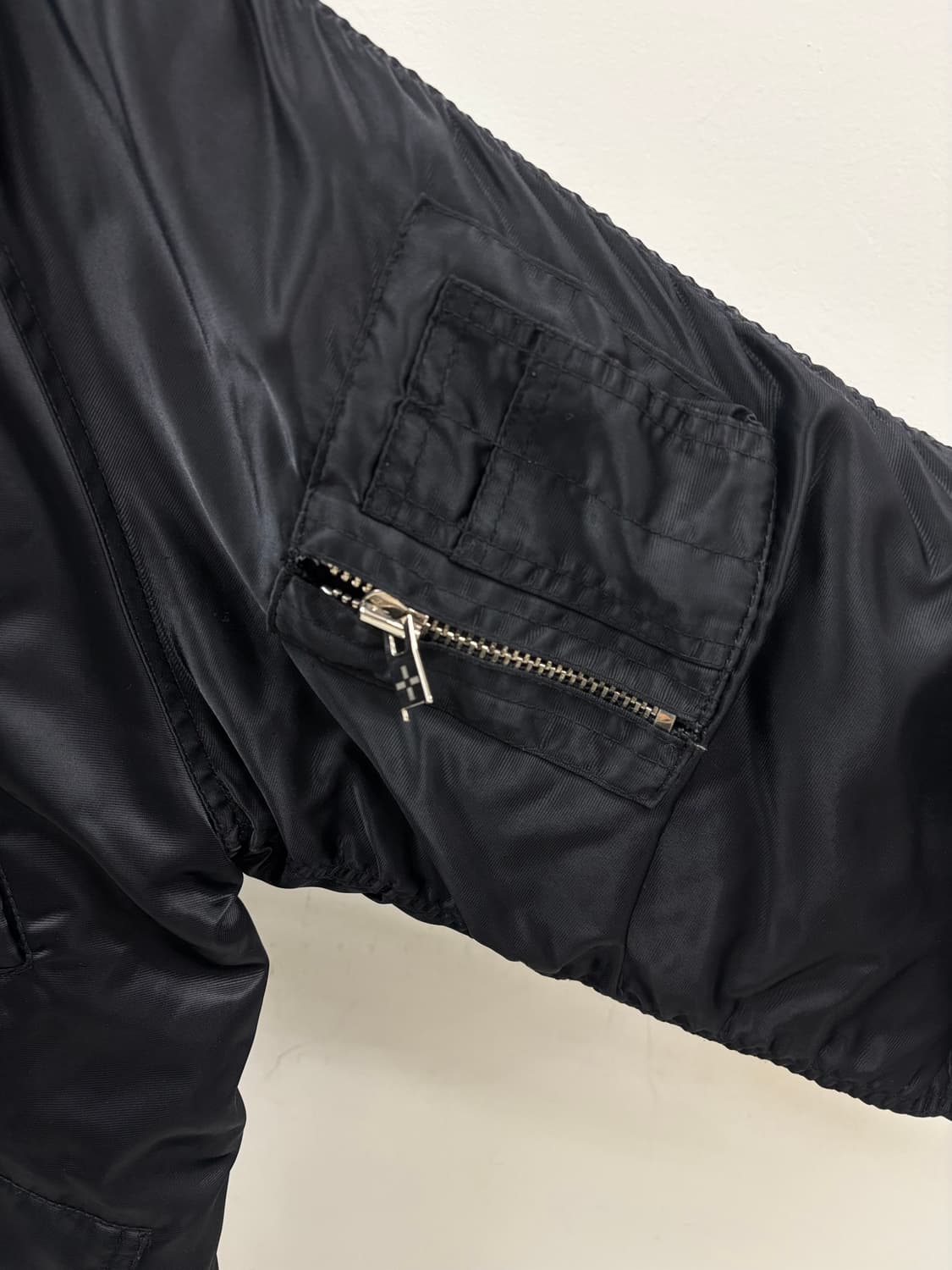 빈티지 블랙 항공 점퍼 MA-1 봄버자켓 상품이미지9