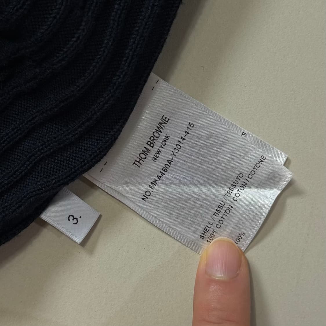 [3/당일출고]톰브라운 케이블 니트 상품이미지6