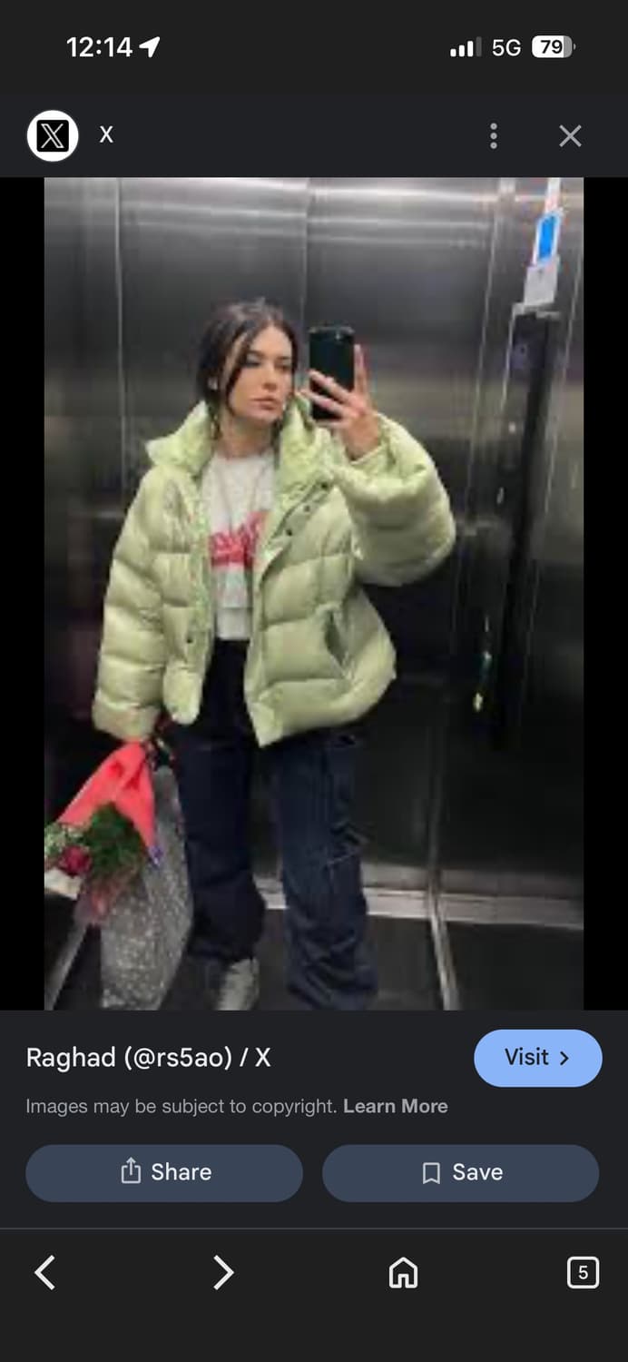 나이키 써마 핏 시티 시리즈 패딩 M 연두색 상품이미지1