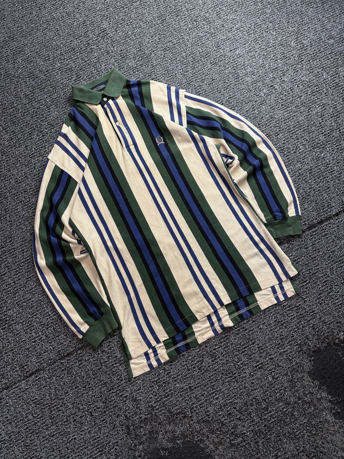 타미힐피거 올드스쿨 스트라이프 럭비 셔츠 폴로셔츠 4126 상품이미지1