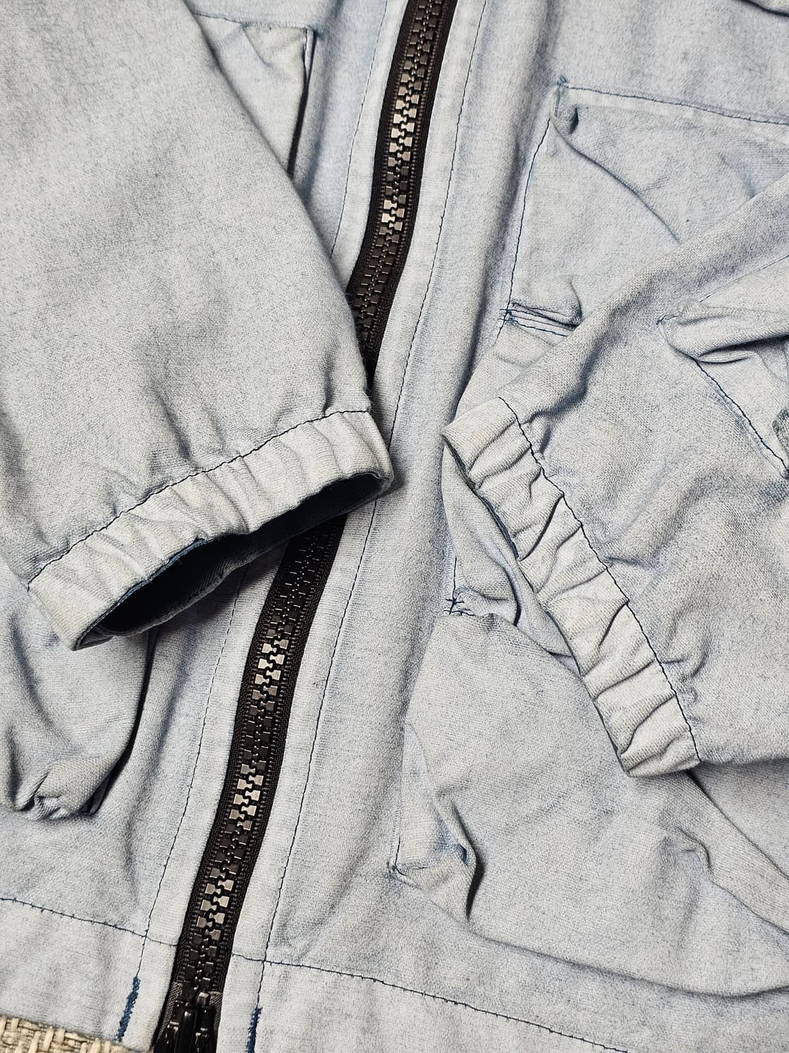 스톤아일랜드 CANVAS PLACCATO 자켓 상품이미지3