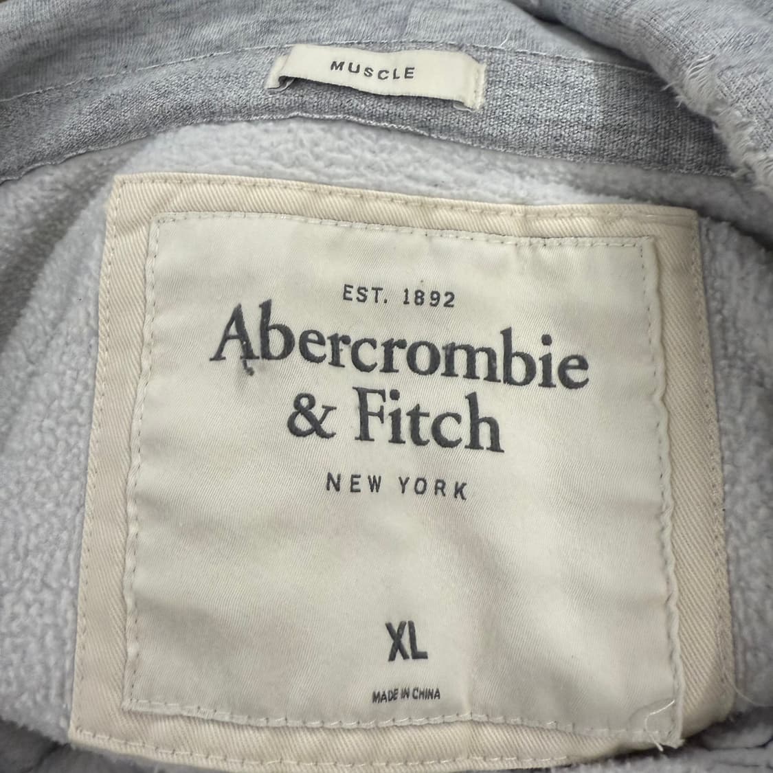 아베크롬비 그레이 후드집업 상품이미지5
