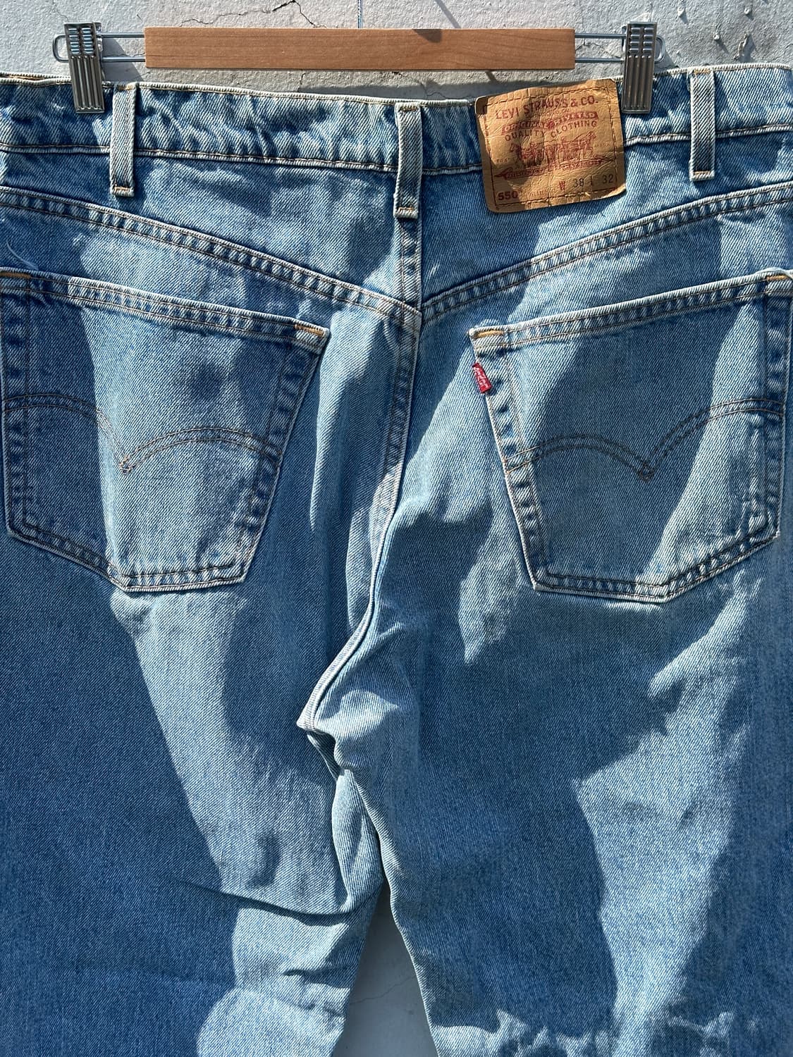 [36] 90s 리바이스 550 데님팬츠 USA made 상품이미지9