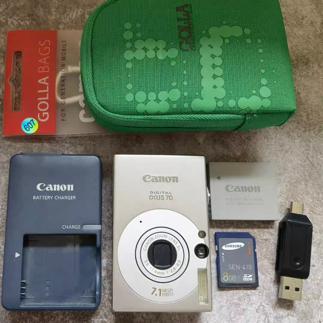 A급)캐논 익서스 70 CANON IXUS 70 빈티지 디지털카메라 디카 상품이미지6