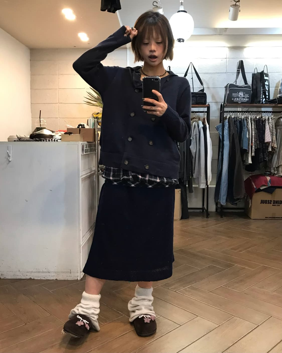 No. 네이비 레이어드 모리 Set 상품이미지3