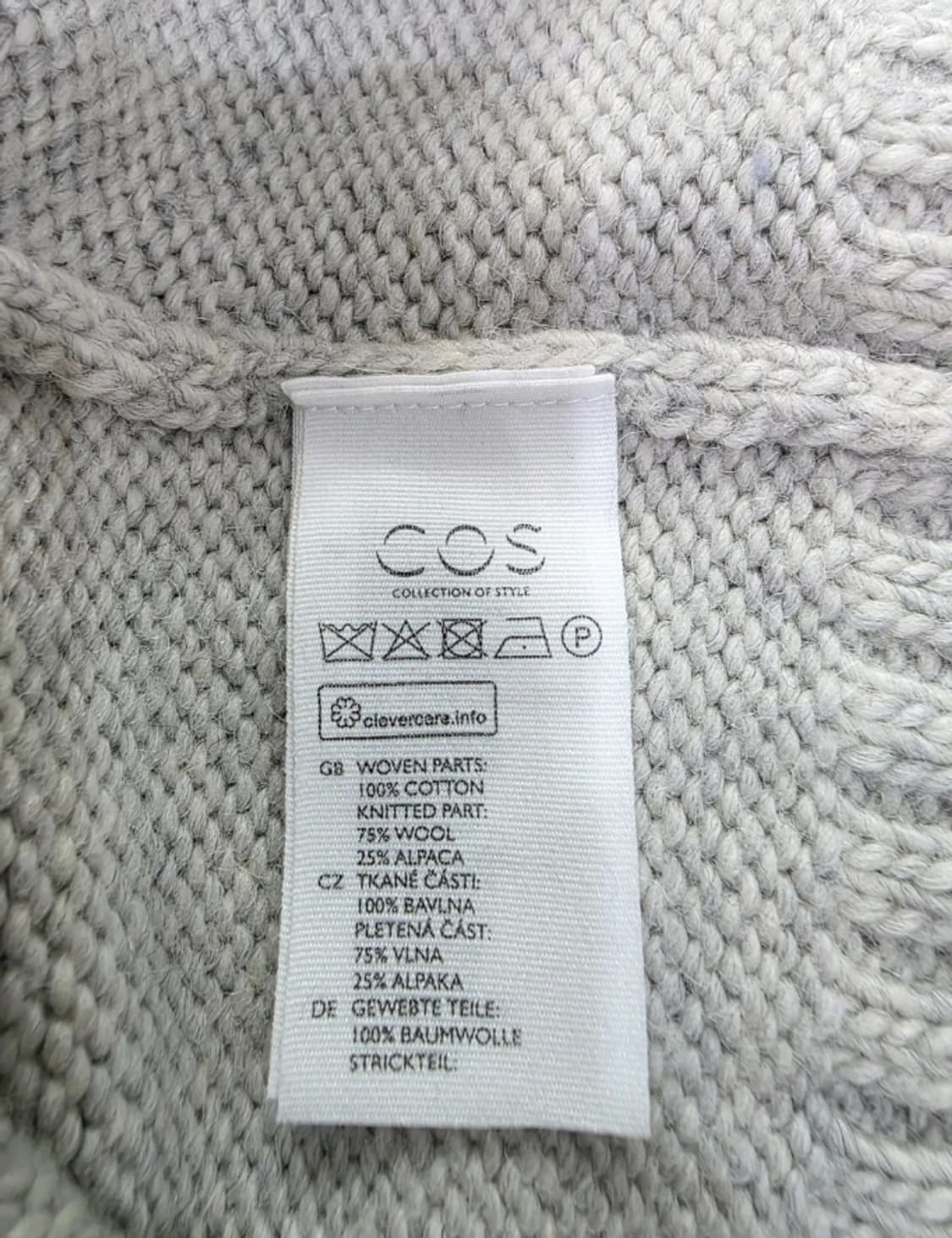 COS 코스 칼라 니트 ~55 상품이미지6