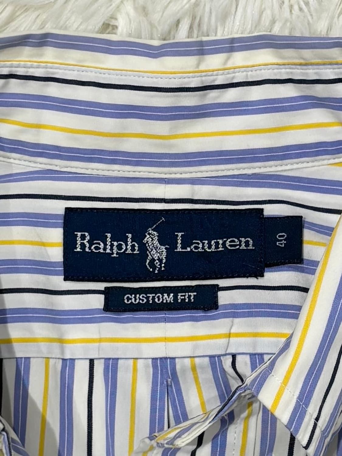 폴로랄프로렌 네이비포니 스트라이프 반팔 셔츠 상품이미지6