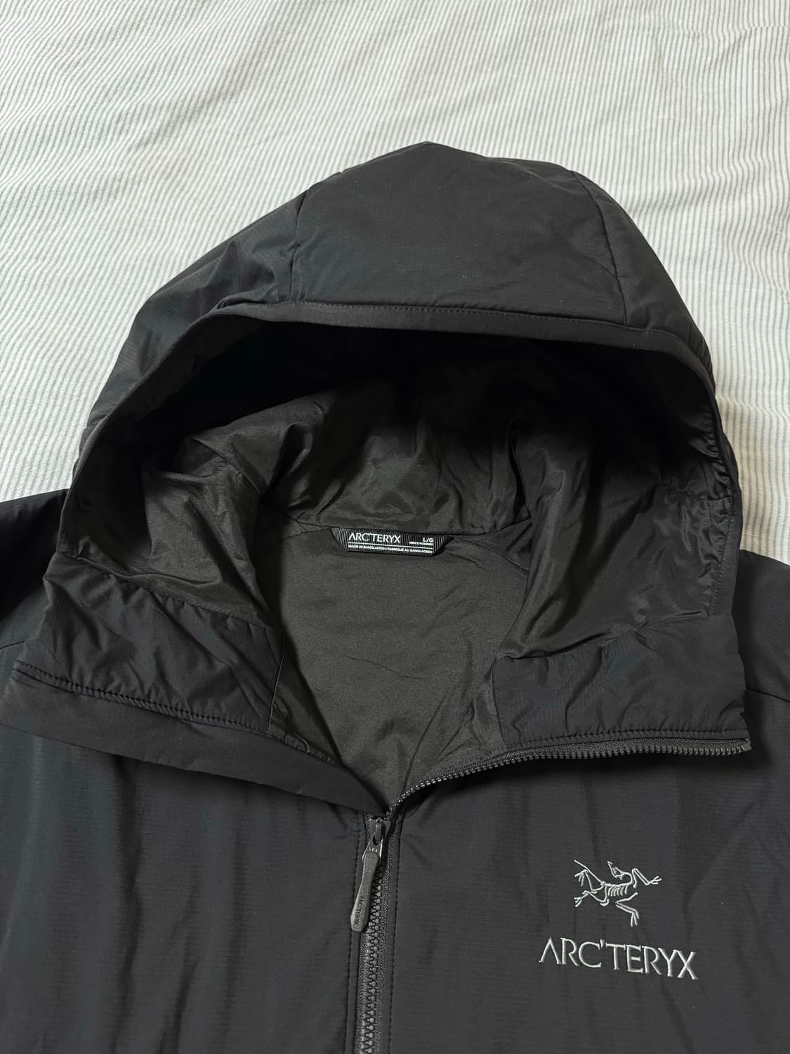 (새상품급) 아크테릭스 아톰 후디 블랙  상품이미지5