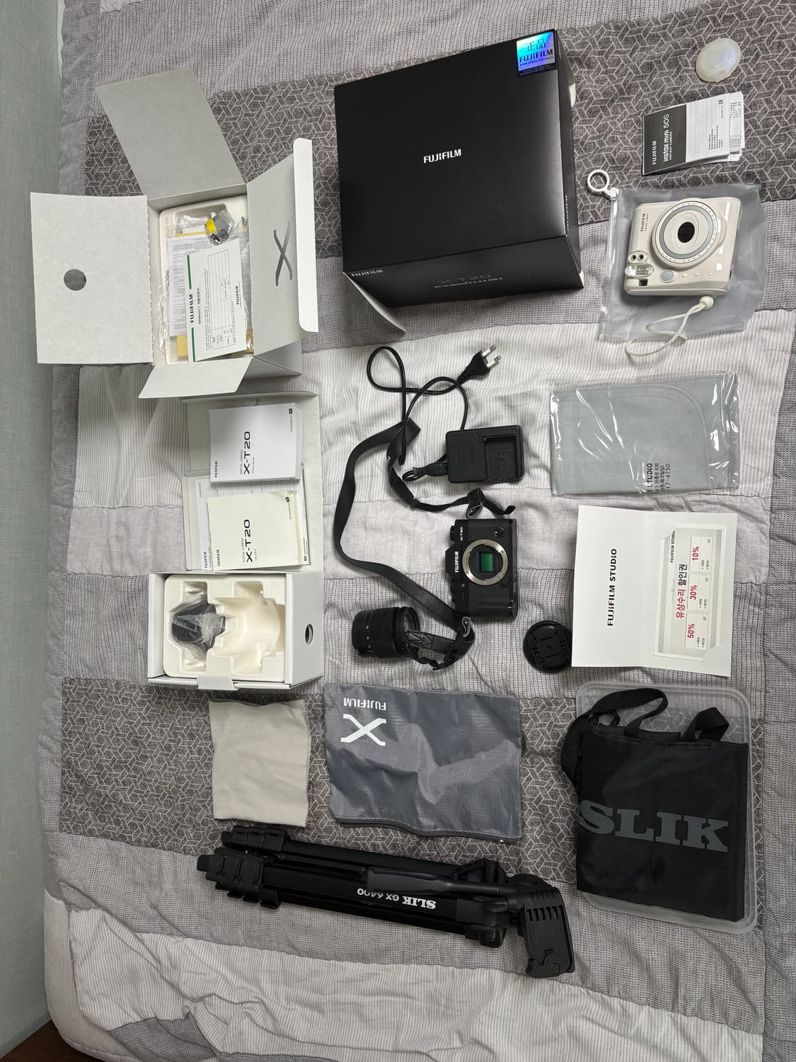 후지필름 X-T20 시리즈, 삼각대, 폴라로이드 일괄판매 상품이미지1