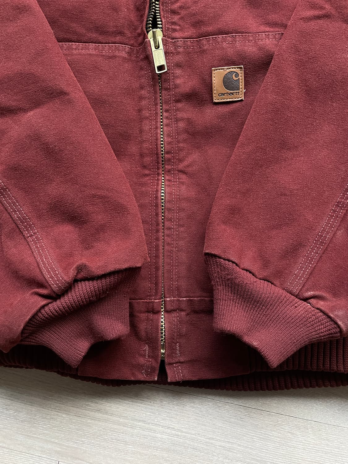 칼하트 j130 CLY 액티브 자켓 샌드스톤 상품이미지5