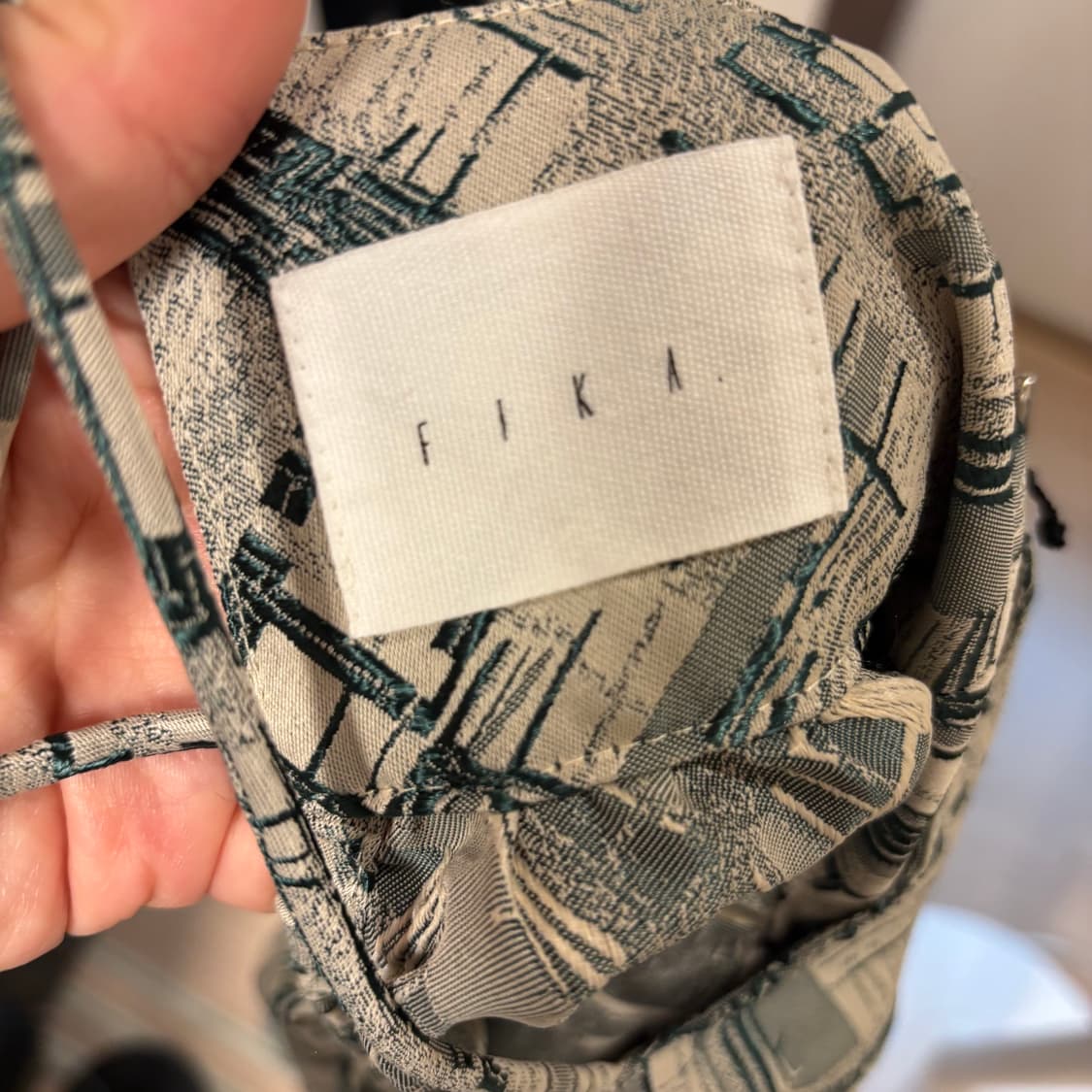 FIKA 포레스트 그린 끈 롱 원피스 새제품 상품이미지10