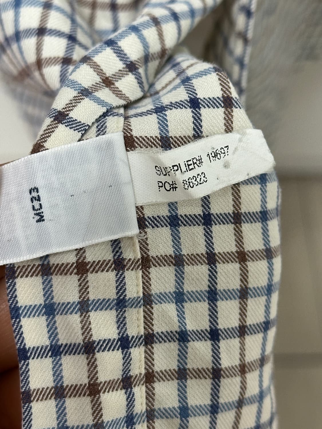 폴로 체크 셔츠 상품이미지4