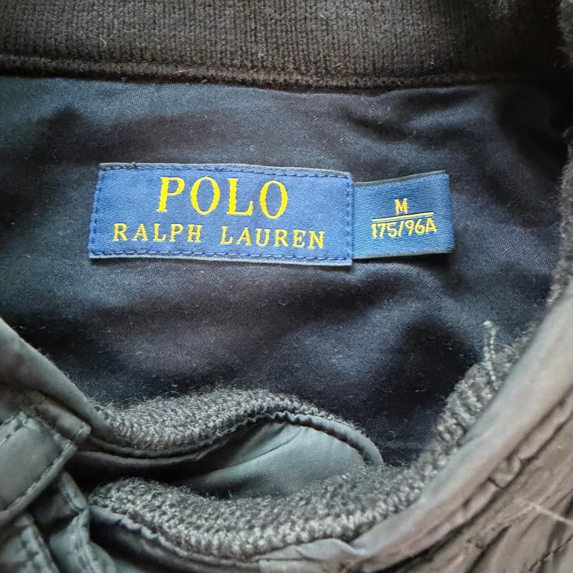 폴로 랄프로렌 투웨이 바이커 블루종 퀄팅 자켓 상품이미지3