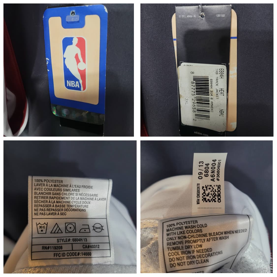 Adidas Miami Heat TRB Championship 한정판 상품이미지8