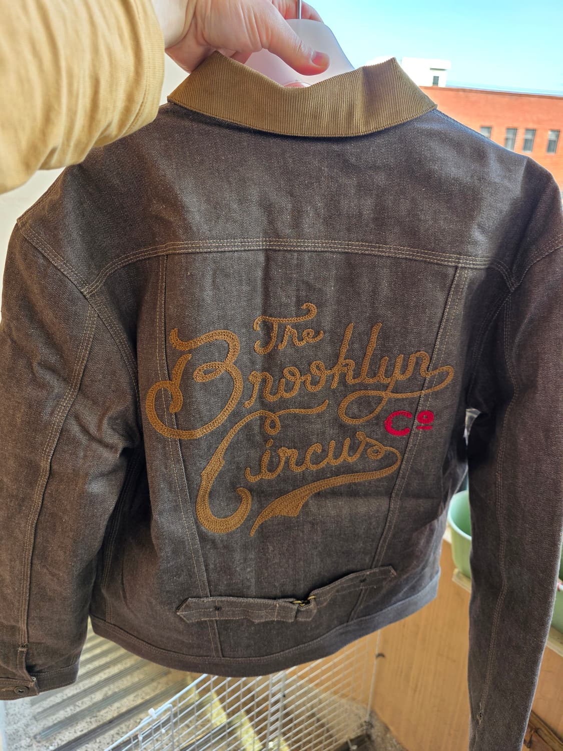 Lee 브루클린 서커스 콜라보 데님 자켓 M사이즈 새상품 상품이미지2