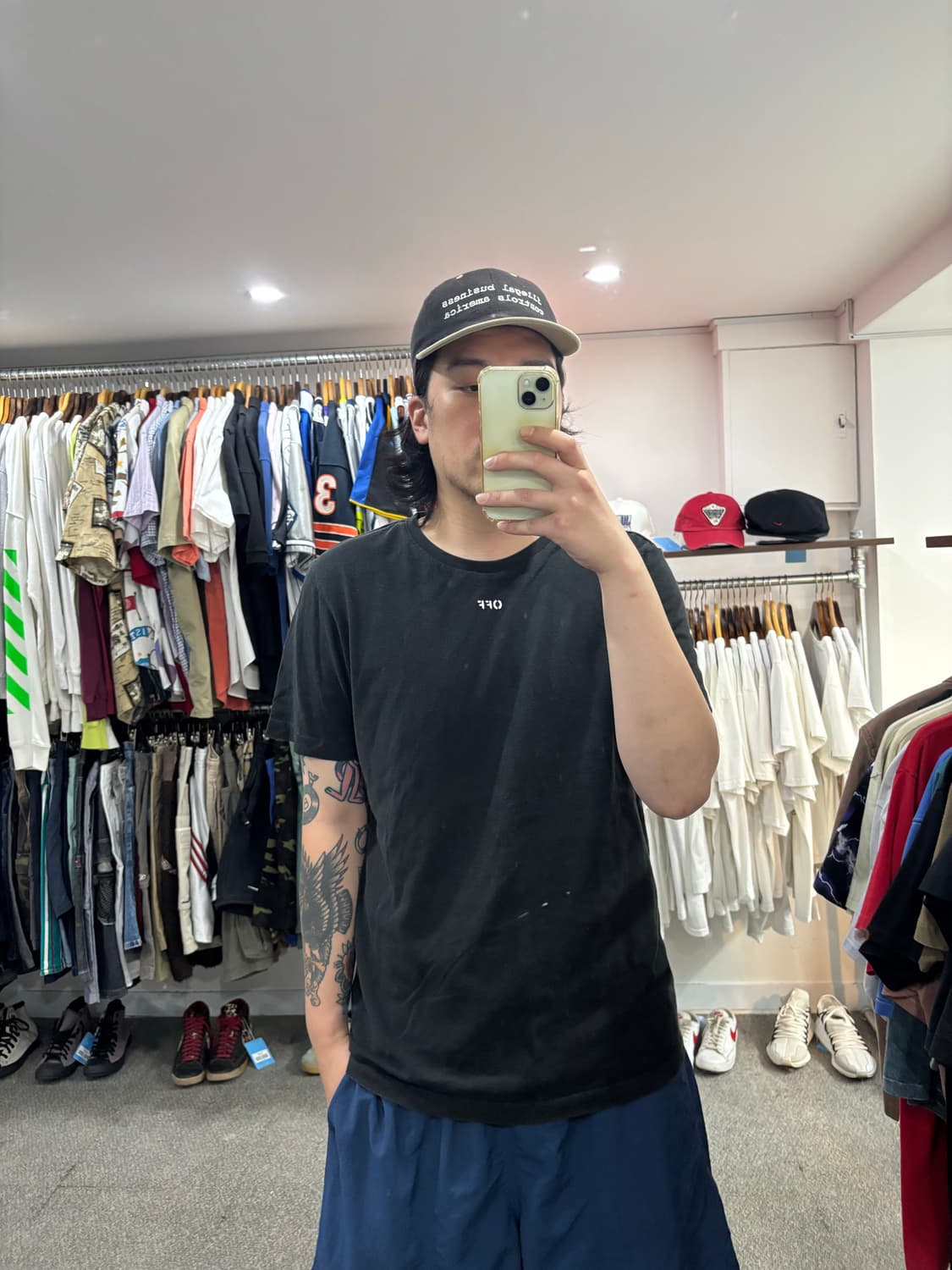 19ss 오프화이트 디아그 스컬 반팔 상품이미지7