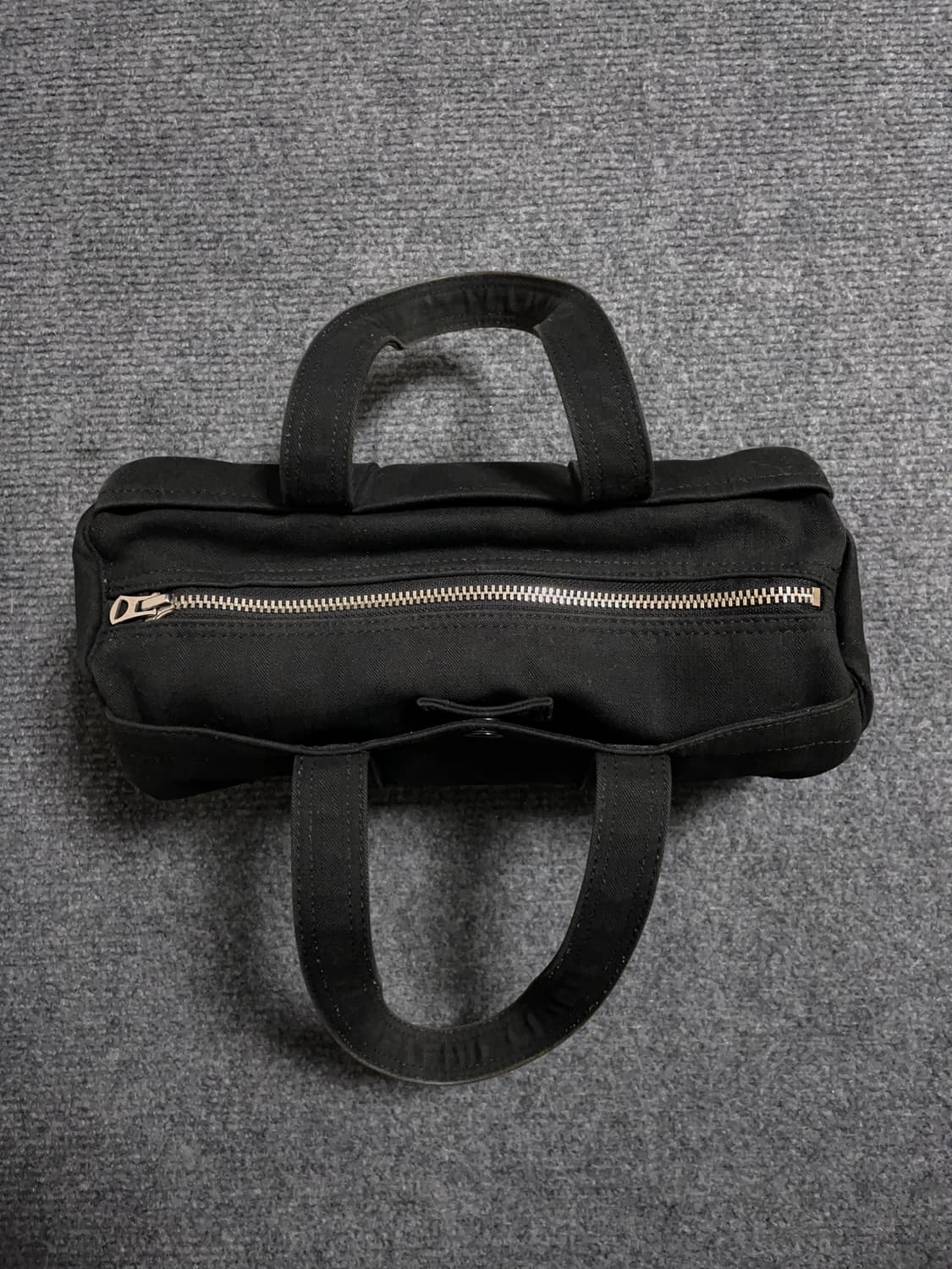 포터 코튼 블랙 보스턴백 상품이미지3