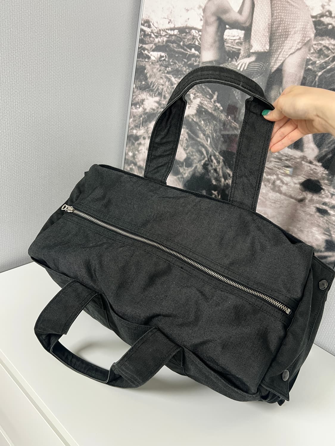 PORTER SMOKY-BOSTON BAG XL (Black) 상품이미지5