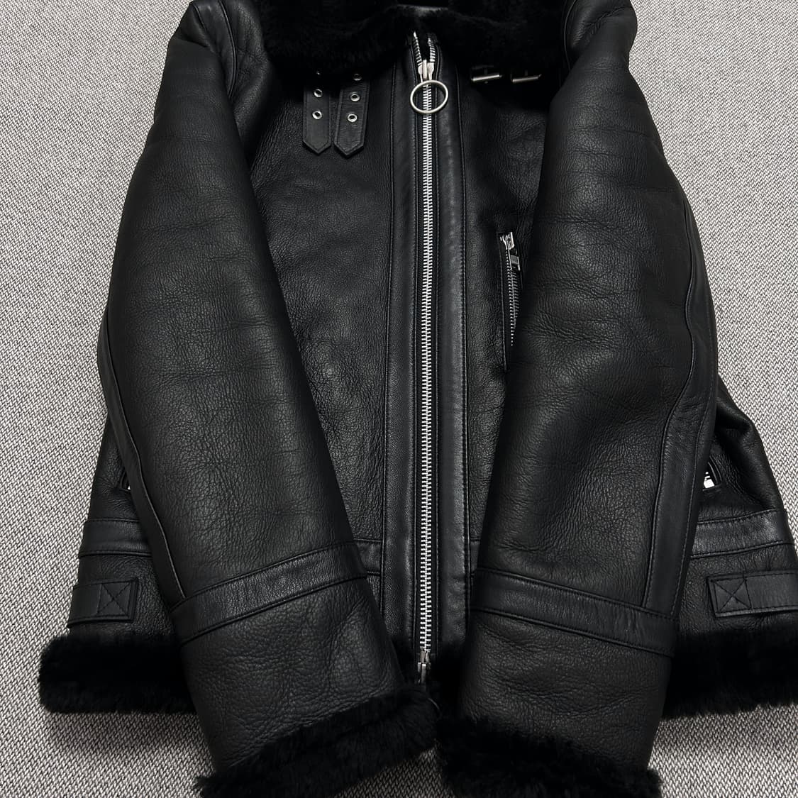 앤더슨벨 젠슨 시어링 에비에이터 무스탕(S) 상품이미지7