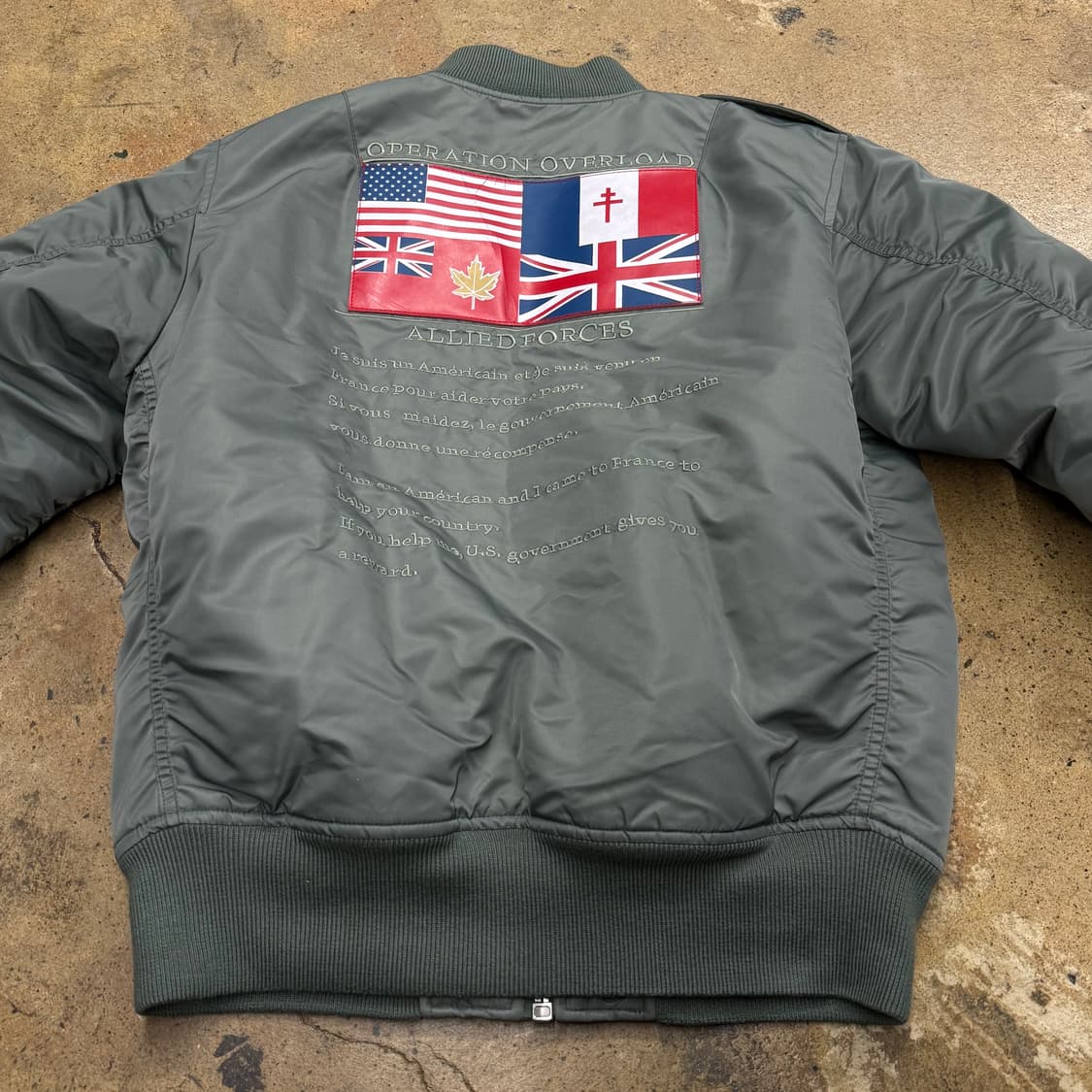 [정품/L] XTONZ Operation Overload 항공점퍼 b16 상품이미지4