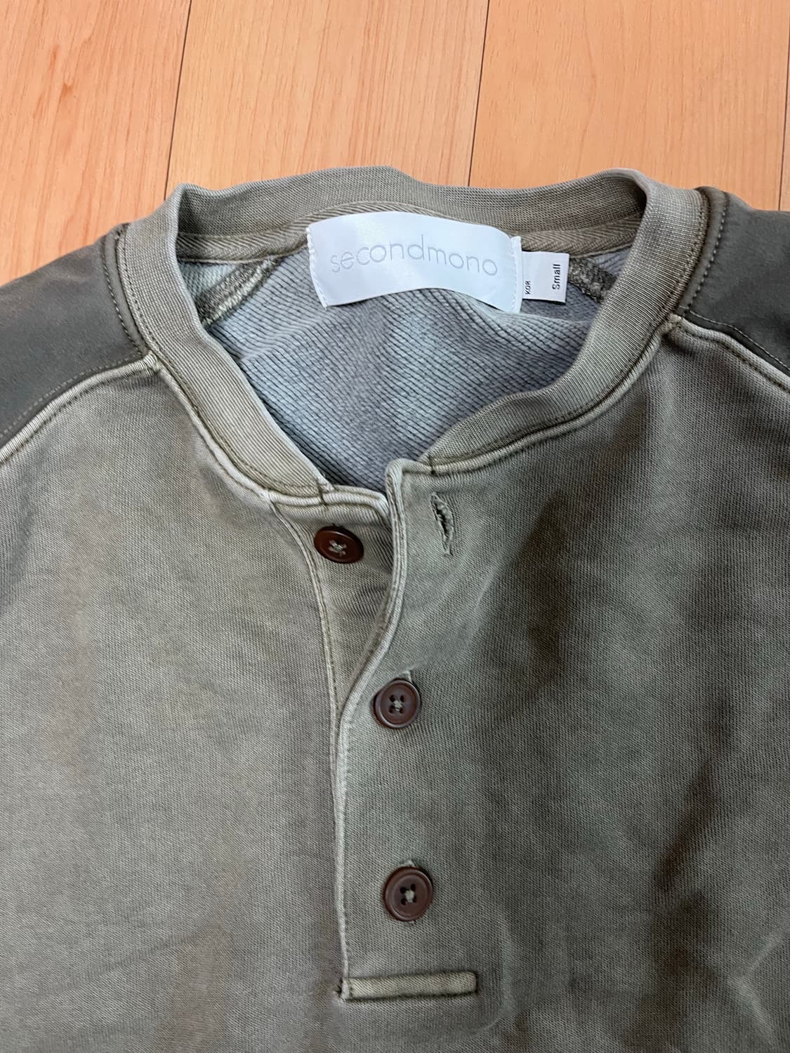 세컨모놀로그 헨리넥 맨투맨 상품이미지2