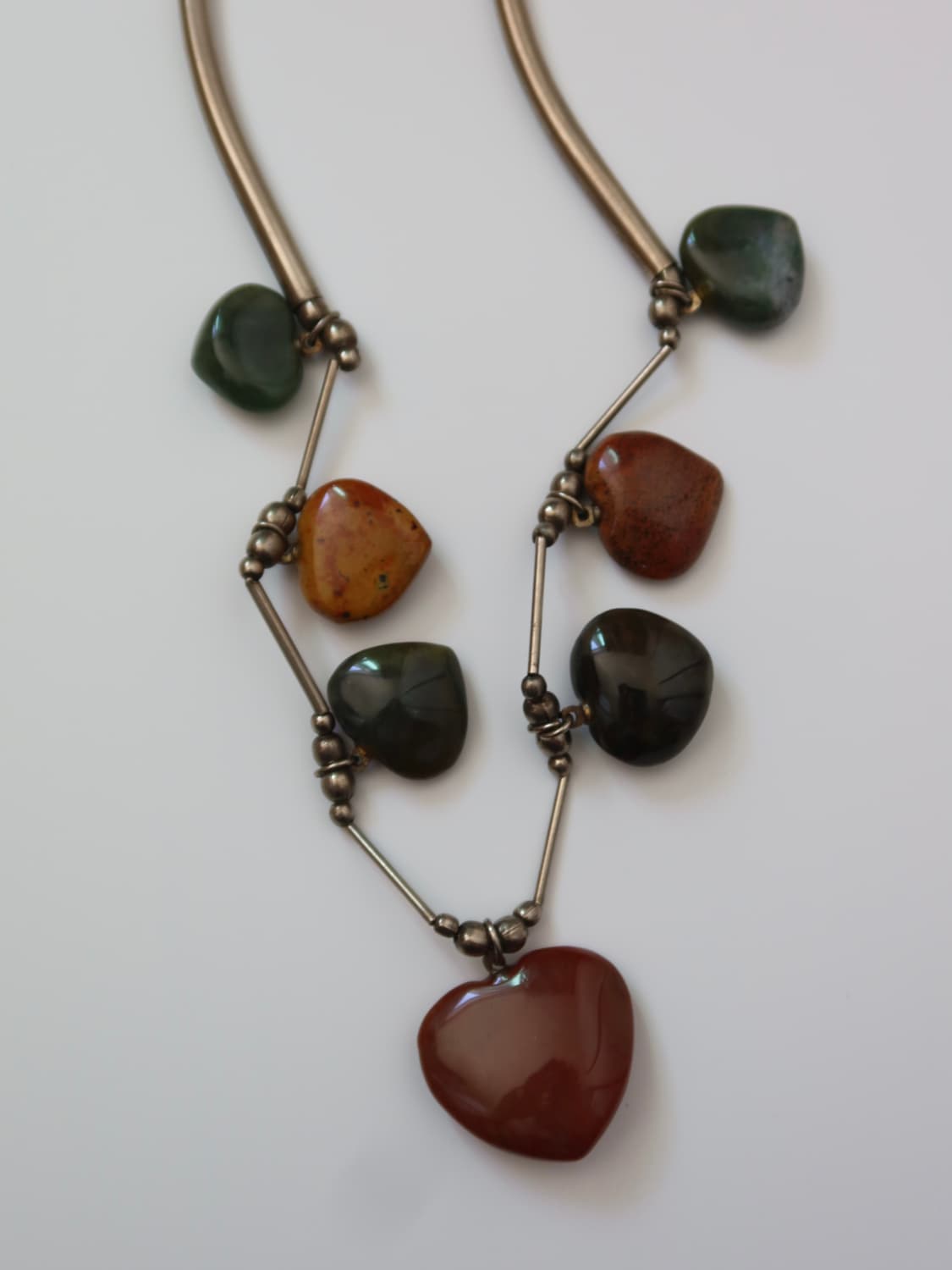 stone heart necklace 상품이미지4