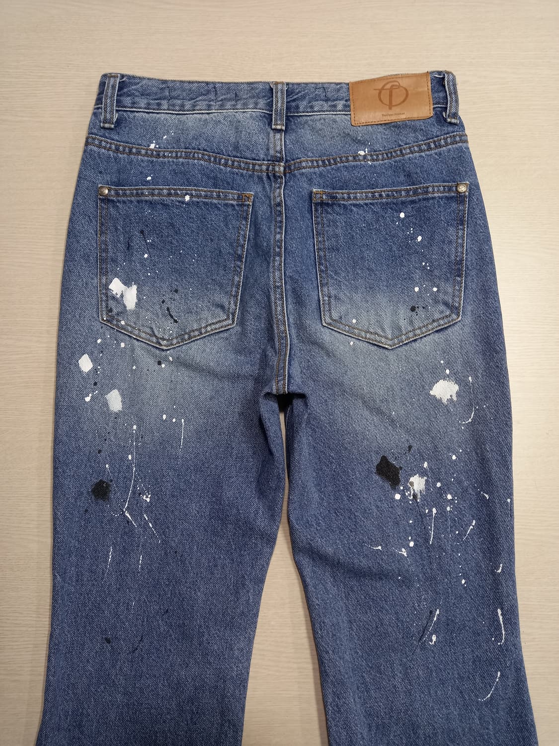 28 TheOpenProduct 하이웨이스트 페인티드진 28-882 상품이미지4