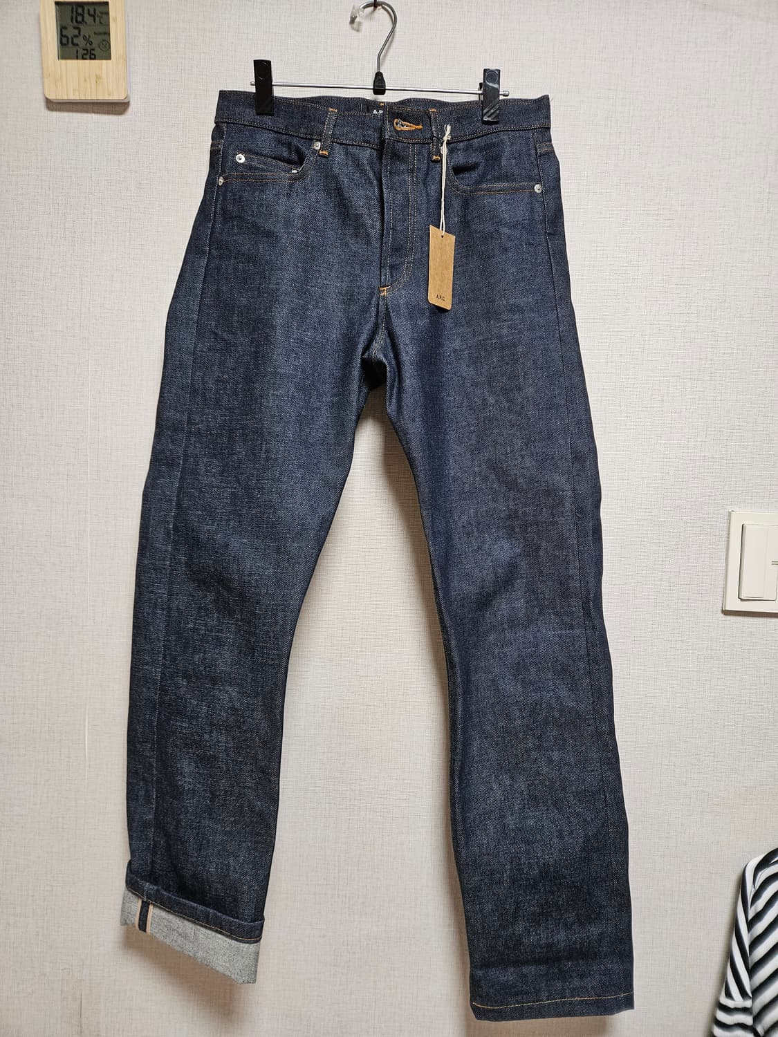 apc 아페쎄 진스탠다드 생지 데님 셀비지 29 상품이미지1