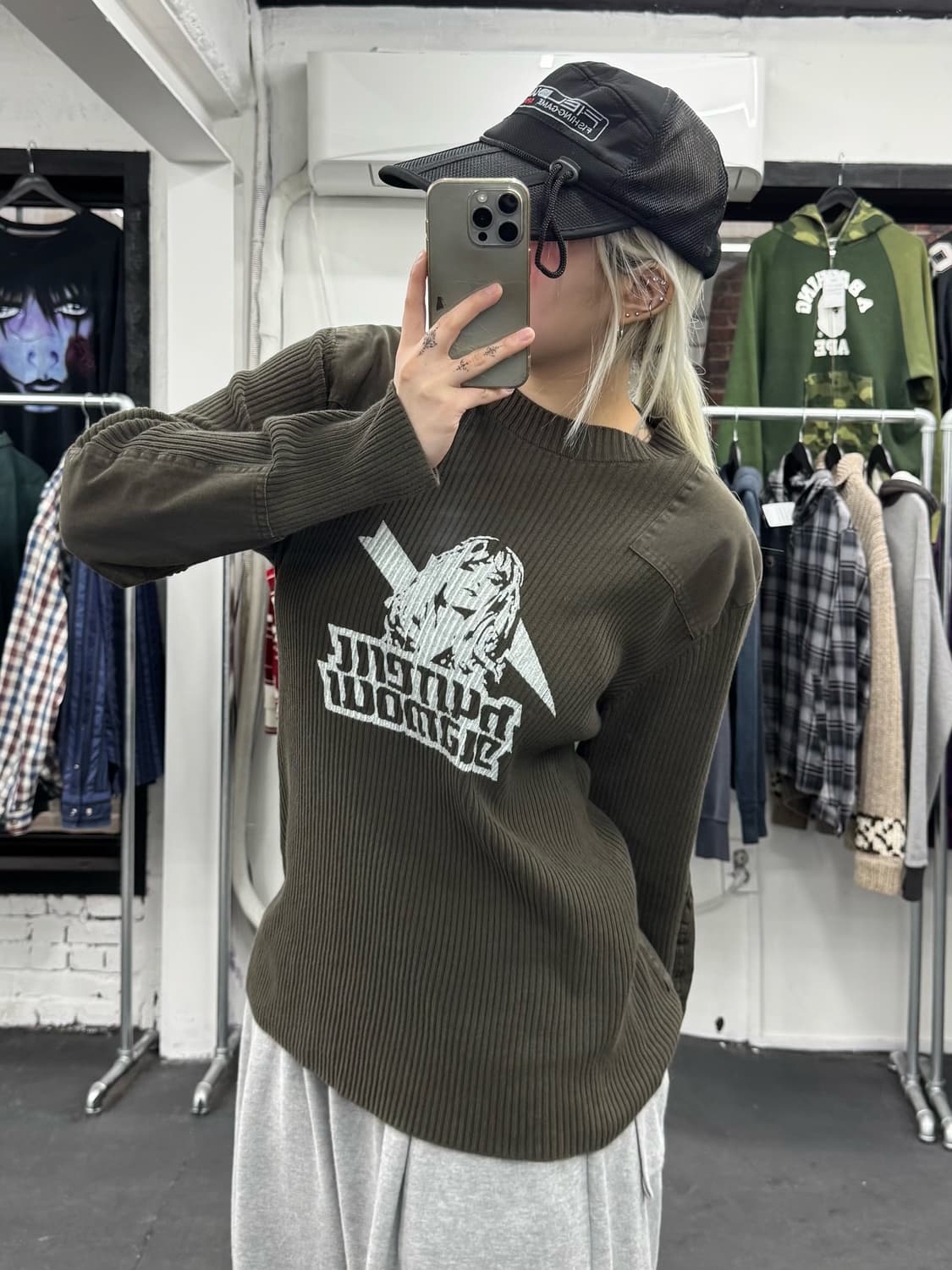 히스테릭 글래머 히스걸 코만도 니트 상품이미지4