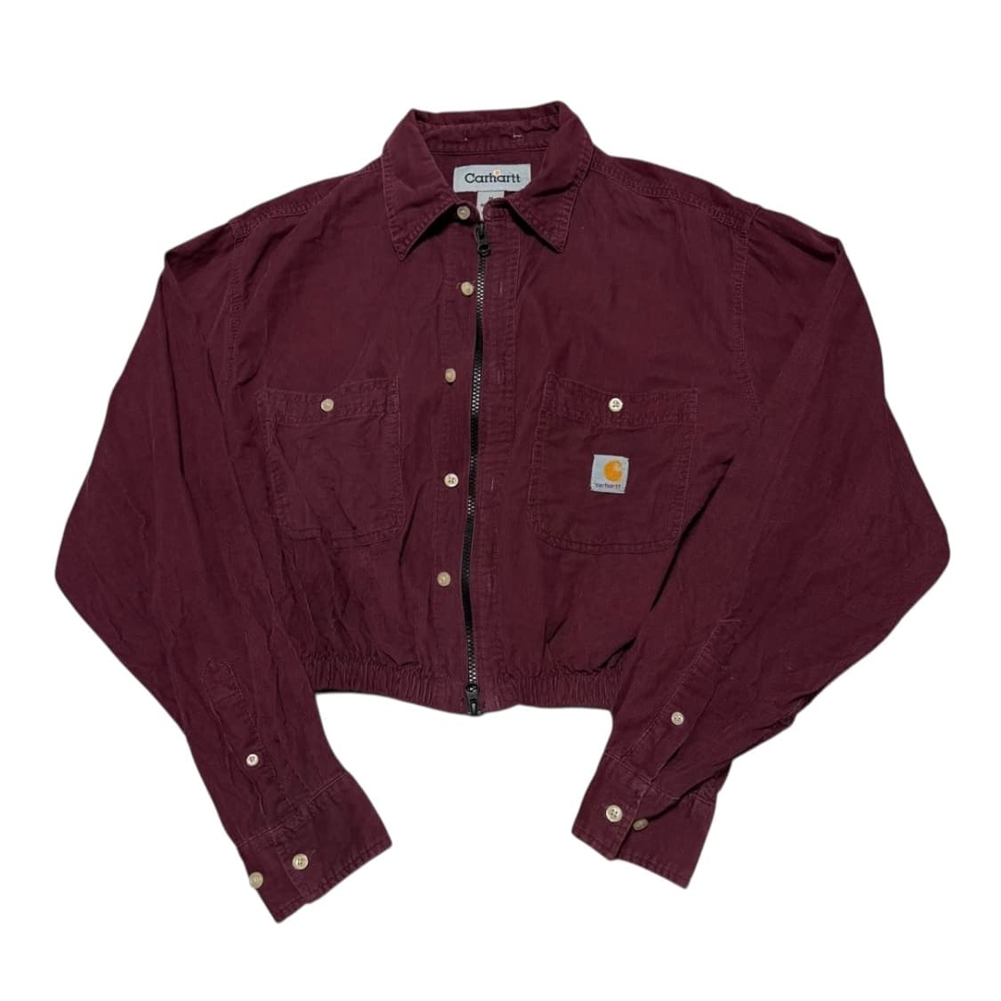 칼하트 코듀로이 커스텀 크롭 자켓 상품이미지1