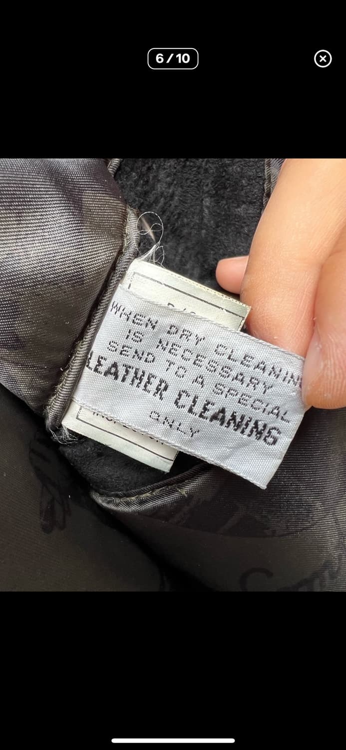 90s 할리데이비슨 스웨이드 가죽 라이더자켓  상품이미지6