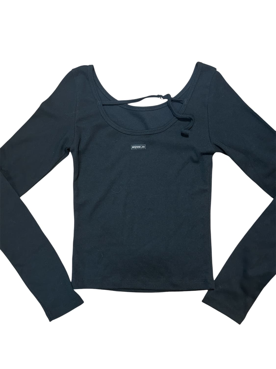 렌세 크롭 긴팔 티(새상품) 상품이미지2