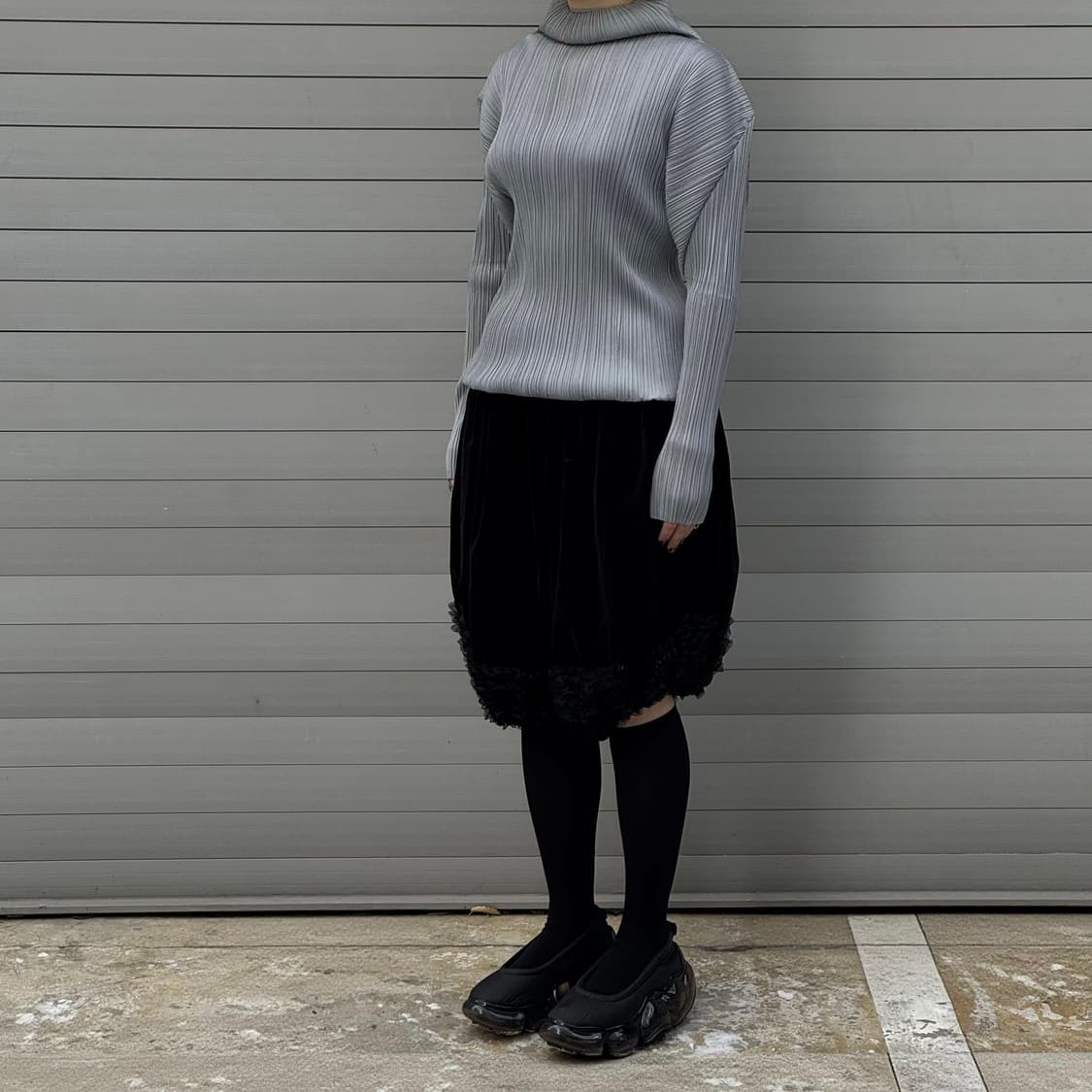 Innerwear Gray Long Sleeve Top 상품이미지5